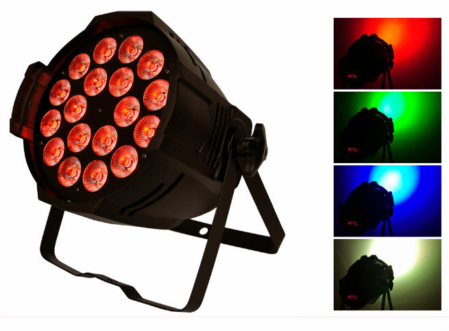 Waterproof 18X12W RGBW 4 in 1 LED PAR Light for Stage