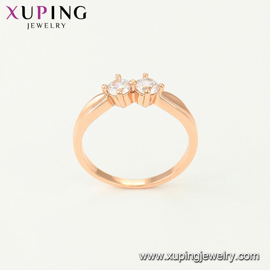 Gold Plated Diamond Finger Ring