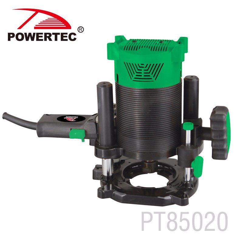 Powertec 1500W 12mm Electric Hand Wood Router (PT85020)