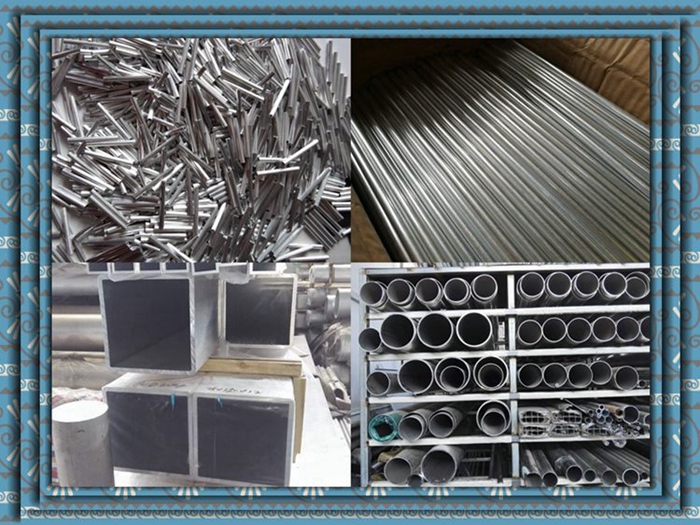 6063 Section Aluminum Extrusion Round Pipes/Tube in Aluminum Stock