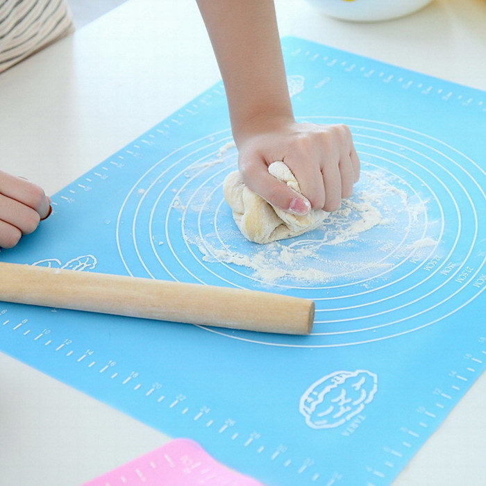 Wholesale Non-Stick Measurements Printed Baking Silicone Pastry Rolling Mat