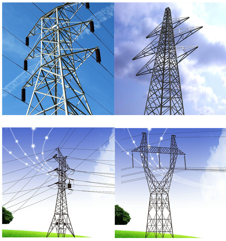 Telecommunication Steel Pole GSM Communication Tower with Galvanization