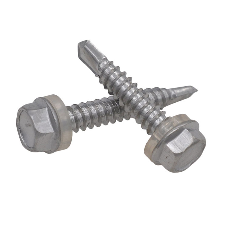 Tornillos autoperforantes de cabeza hexagonal hexagonal Hexagonal Hex Head Self Drilling Screws