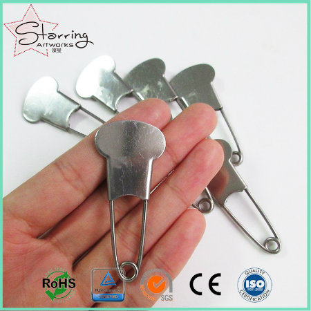 51mm Large Metal Mushroom Head Heavy Duty Laundry Safety Pin