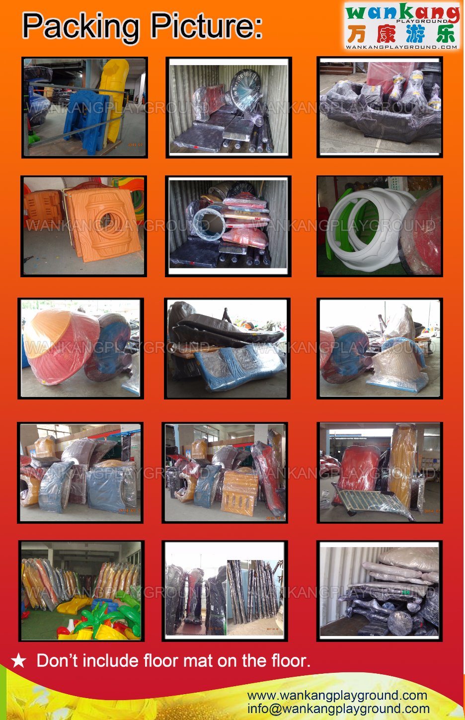Outdoor Playground Children Plastic Furniture (WK-A180319A)