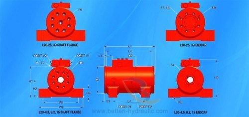 Hydraulic Rotary Actuator with Good Price