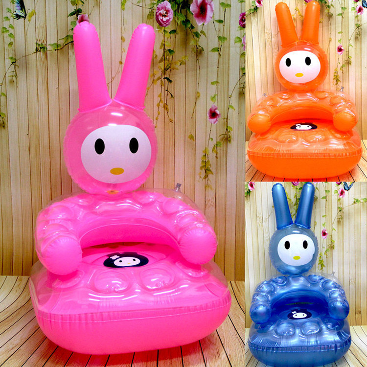 Funny PVC Inflatable Animal Sofa Chair for Kids
