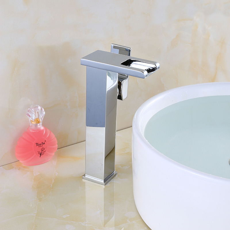 Hydro Power Waterfall Faucet with LED