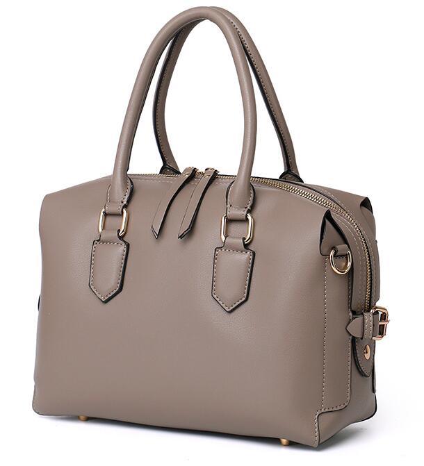 Duffle Boston Lady Bags PU Leather Fashion Handbags