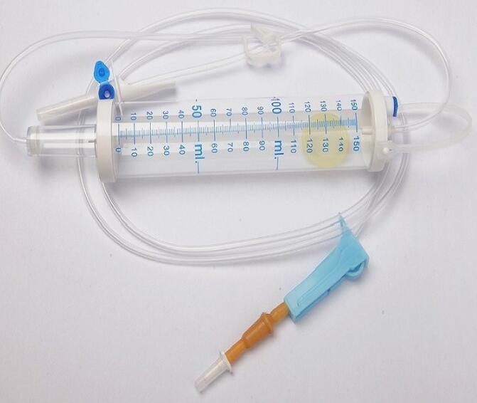 Medical Supply Blood Tranfusion Set with Burette for Pediatric Use