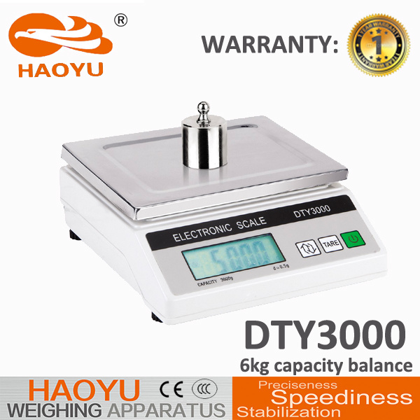 Digital Weighing Balance Scales for Laboratory 3000g/0.5g