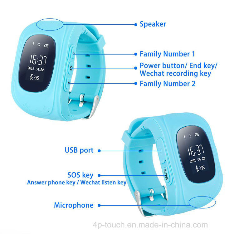 Kids GPS Tracker Watch with Sos Function for Child (Y2)