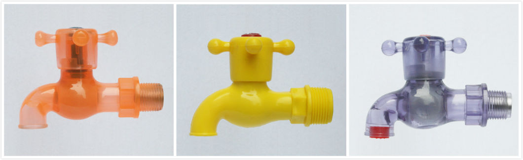 Plastic PP Light Kitchen Water Tap for Garden Basin Washing Machine