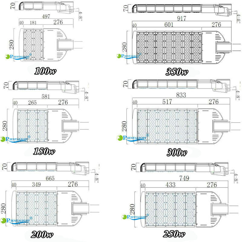 China Manufacturer 5 Year Warranty 200W LED Street Light