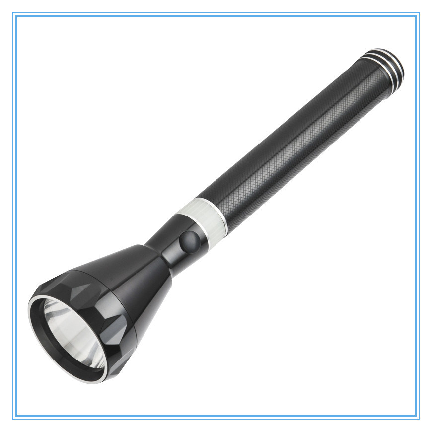 Aluminum Rechargeable 3W Power LED Flashlight