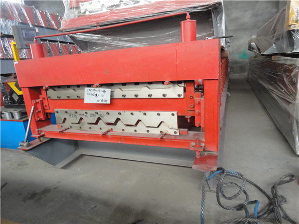 Double Layer Deck Corrugated Roof Sheet Tile Roll Forming Machine