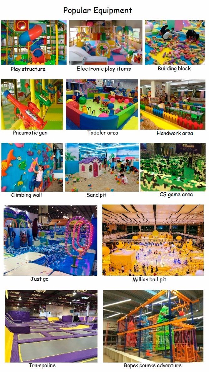 Amusement Park Commercial Kids Soft Indoor Playground Equipment