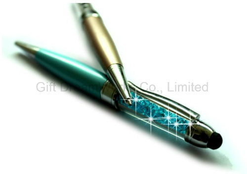 Crystal Pen and USB Flash Drive with Touch Style