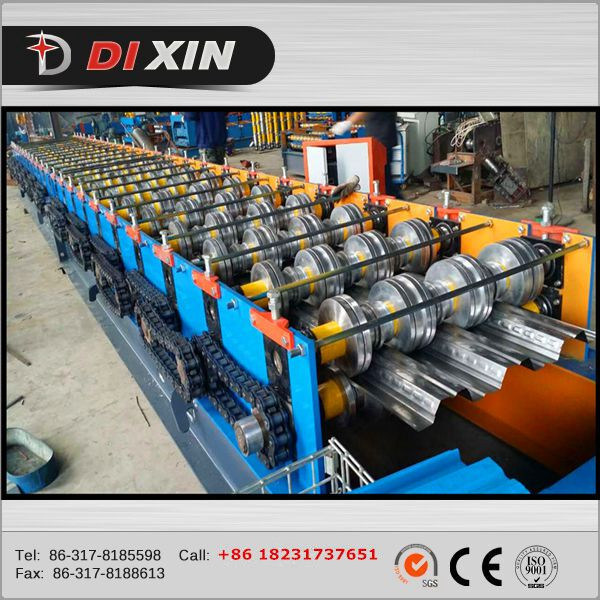 Hebei Suppliers 980 Shaped Floor Deck Panel Making Machine