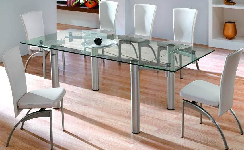 Clear Transparent Tempered Float Glass Table Tops