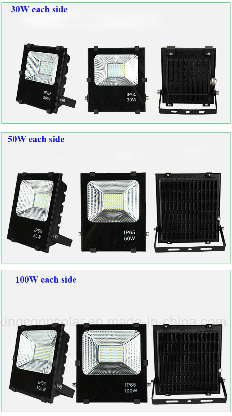 Solar Garden Wall Light 10/20/30/50/100/ LED Solar Flood Light Outdoor Indoor House Lighting