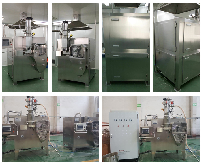 High Efficient Type Granulating Drying Equipment for Pharmaceutical, Seafood, Fruit, Vegetable