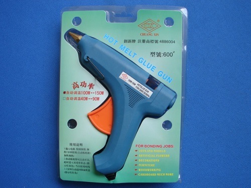 Dual Output Power/Temperature Hot Melt Glue Gun Cx-600-2