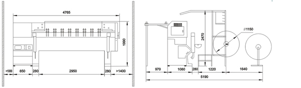 High Speed Computerized Multi-Needle Shuttle Quilting Machine