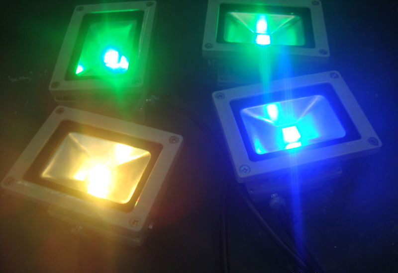 New Style RGB Outdoor 10W RGB LED Floodlight