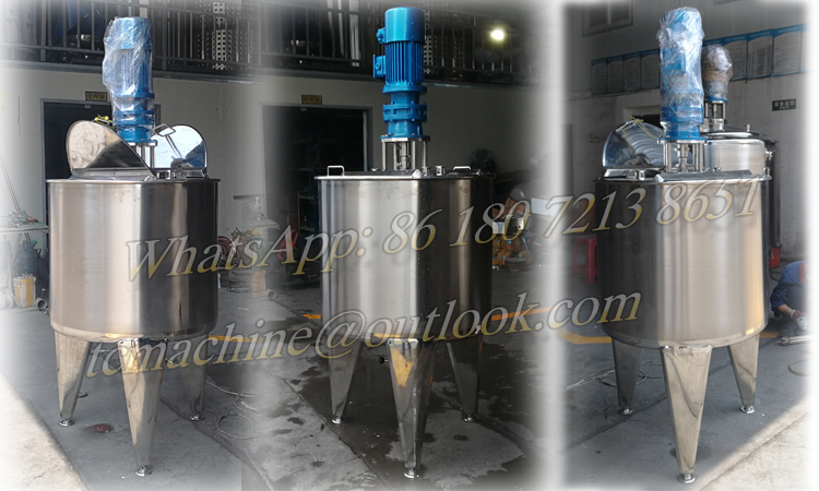 300L Stainless Steel Batch Mixer for Juice