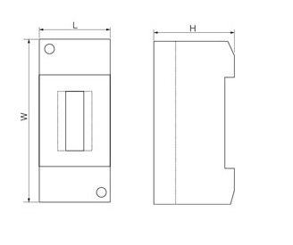 Hag II Series Plastic Distribution Box