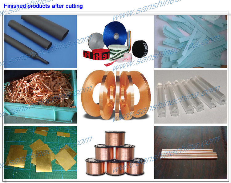 Copper Wire/Foil, Tape, Heat Shrink Tube Automatic Cutting Machine (SS-CT01)