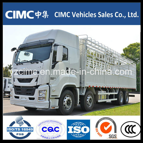 China New Isuzu Giga Vc61 8X4 460 HP Van Cargo Truck Euro5