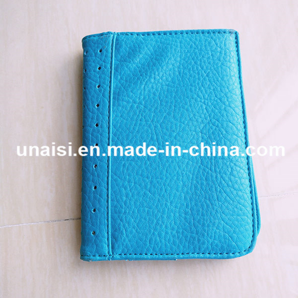 Travel Portable Leather Card Organizer Case Passport Holder