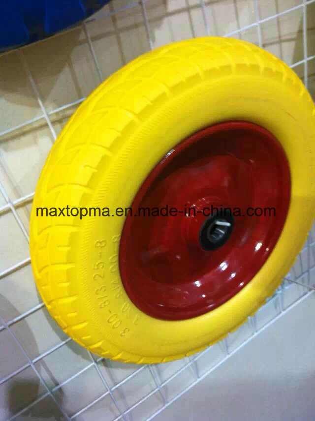 China Maxtop PU Foam Rubber Wheelbarrow Wheel