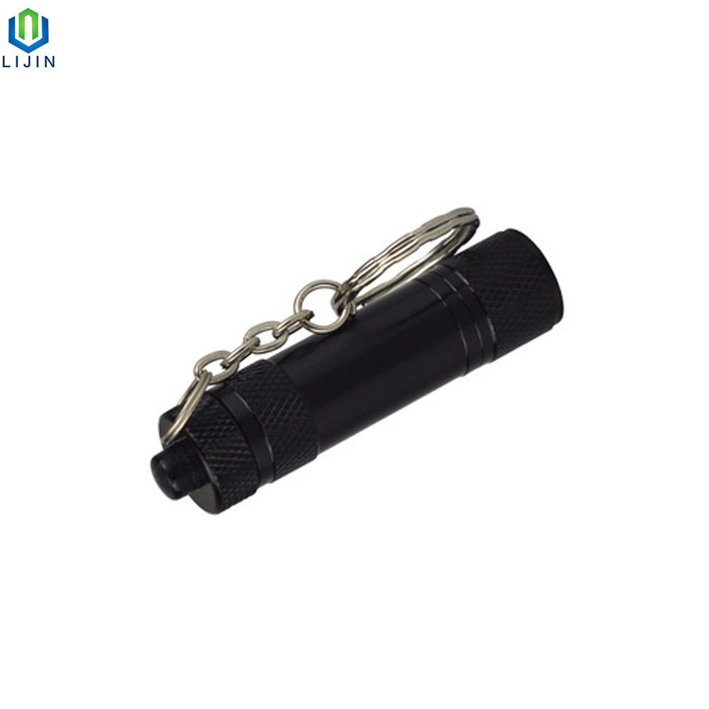 Pocket Portable 3LED Small Flashlight with Keyring for Gift