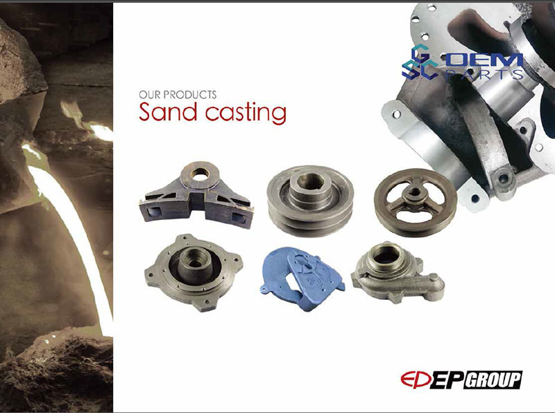 Various Ductile Iron Sand Casting Parts Machining Parts