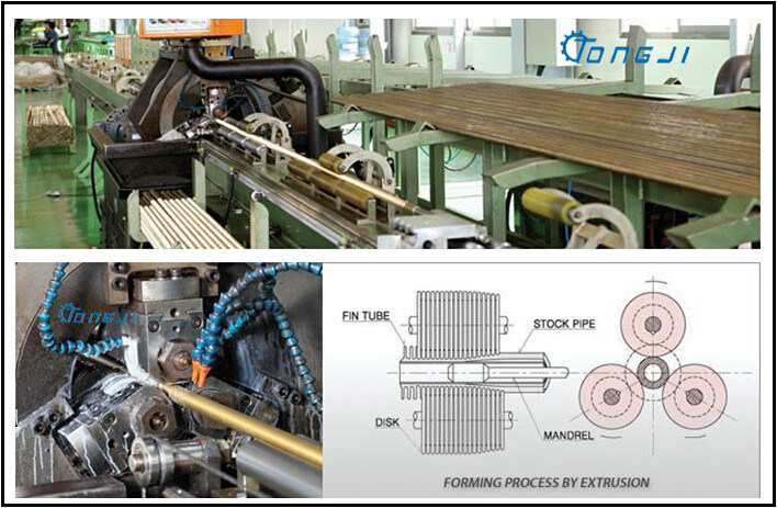 Low Fin Seamless Copper Tube for Evaperators