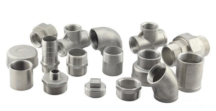 Stainless Steel Pipe Fitting SS304 Thread Screw Tee 3/4inch