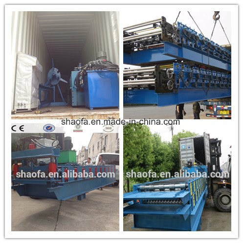 Hydraulic Cutting Metal Profile Corrugated Roof Sheet Roll Forming Machine