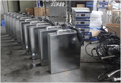 Custom Made Stainless Steel SUS316 Submersible Ultrasonic Cleaning Transducer