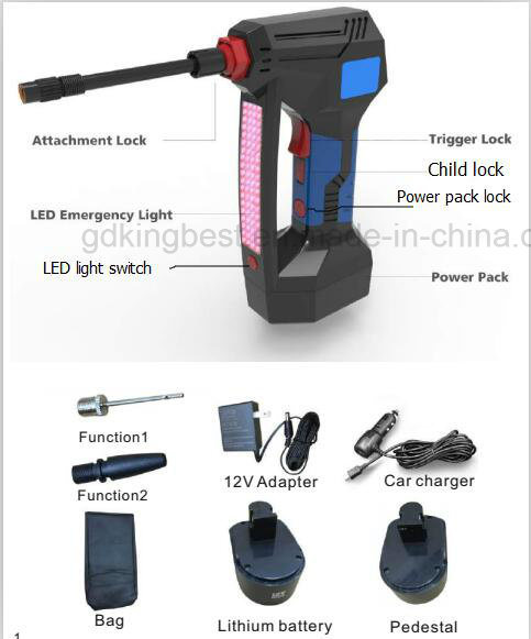 12V Portable Mini Air Pump (Tyre Inflator)