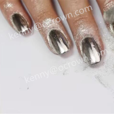 Shining Mirror Aluminium Powder Nail Flipflop Mirror Chrome Pigment