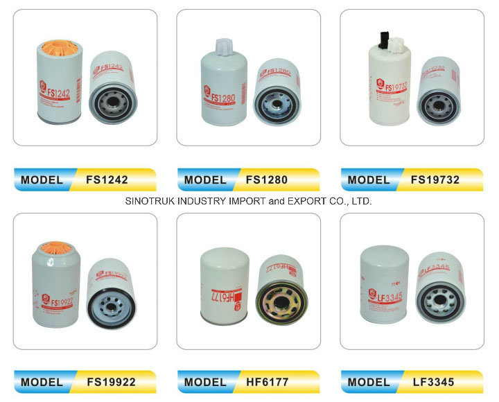 Professional Supply High Quality Original Water Filter Air Filters Oil Filters Fuel Filter for Isuzu Hino Nissan Ks2182 FF5089 Lf3514