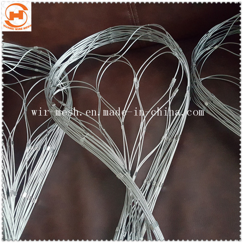 Stainless Steel Wire Rope Mesh Fence/Zoo Mesh Fence