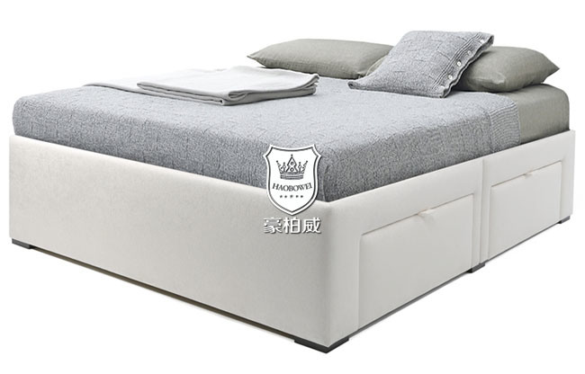 Super King Hotel Bed Box with 4 Drawers Storage