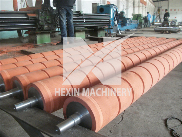 Grooved Rubber Roller Tested
