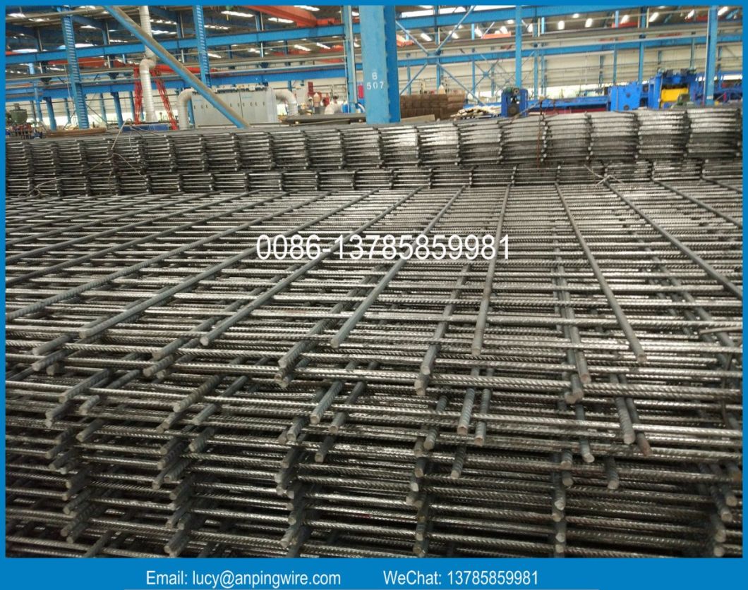 Australia and New Zealand SL62 SL72 SL82 SL92 Welded Concrete Reinforcing Wire Mesh Panel Factory / Ribbed or Deformed Steel Bar Reinforcement Mesh