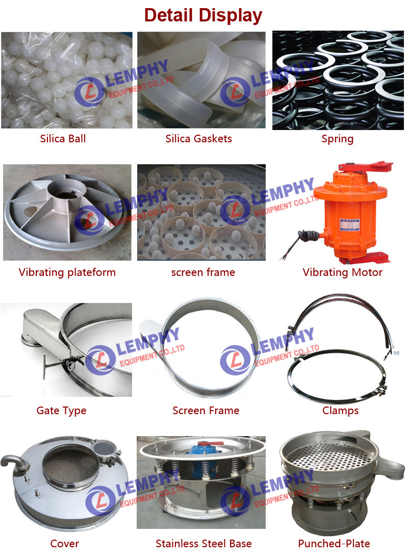 Circular Rotary Sieving Machine for Plastic Pulverizer