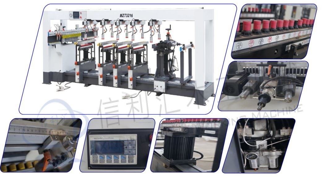 Rollover/ Vertical Flip/ Turnover Type Wood Boring and Drilling Machine